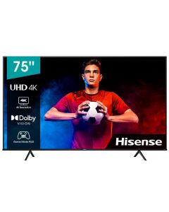 TELEVISOR HISENSE 75" 75A6H GOOGLE SMART TV UHD 4K