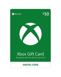 GIFT CARD XBOX LIVE US $50